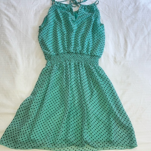 Small Womens breezy Sweet Storm Aqua turquoise dress - Picture 14 of 16